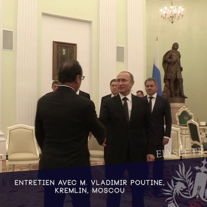 INSTAGRAM Entretien avec Vladimir Poutine au Kremlin