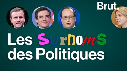 Les surnoms des politiques