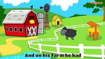 Old MacDonald Had a Farm with Lyrics - Old MacDonald - Farm Animals For Kids by The Learning Station