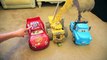 Disney Cars RARE BIG Screaming Banshee Talking Lightning McQueen and Blue Mater with Lights