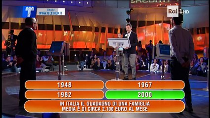 Eredità 18 dicembre 2016 (puntata quasi intera)