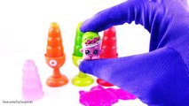 Clay Slime Toy Surprise Eggs Learn Colors Disney Cars Teen Titans Go Shopkins