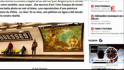 Une récolte de fonds pour introduire l'art dans le métro parisien