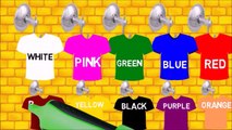 Learn Colors With T Shirt Game! Learning Colours for Children