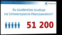 Uczelnie w liczbach - Uniwersytet Warszawski - YouTube [720p]