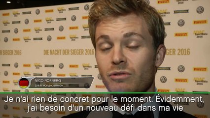 Formule 1 - Rosberg : "Je veux rester dans le monde du sport automobile"