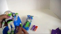 BUZZ LIGHTYEAR Play-Doh Surprise Egg: Toy Story & Buzz Lightyear Surprise Toys, figurines and candy