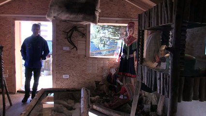 French fairytale farm welcomes Santa's reindeer