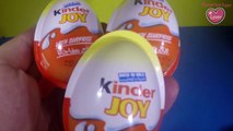 3 Kinder Surprise Eggs, Kinder Joy Surprise, Surprise Eggs, Kinder Eggs