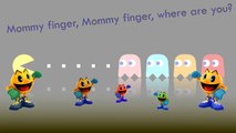 Pacman Finger Family Song Daddy Finger Nursery Rhymes Game