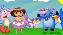 Frozen Nursery Rhymes Collection for Kids | Dora the Explorer Finger Family Compilation