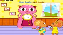 Hickory Dickory Dock lyrics song with lead Vocal | Music For Kids with Lyrics | Ultra HD 4K Video