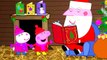 Peppa Pig Peppa Meets Santa Coloring Pages Peppa Pig Coloring Book