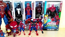 Spiderman collection, Marvel Ultimate Spiderman Titan Hero Series, Mashers, Hasbro toys #SE4K