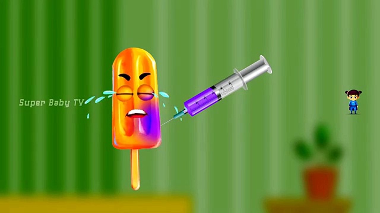 Learning Colors Injection Ice Cream | Colors for Children Kids to Learn | Funny Color Ice Cream