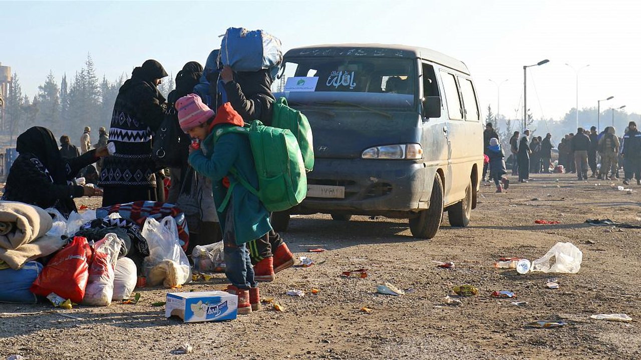 Bana (7) in Sicherheit: Aus Ost-Aleppo weggebracht