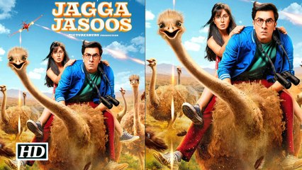 Ranbir-Katrina Ostrich ride | Jagga Jasoos Poster OUT