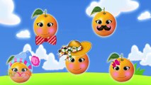 Orange Finger Family For Kids | Cartoon Rhymes | Best Animation Kids Rhymes | 3D Nursery Rhymes