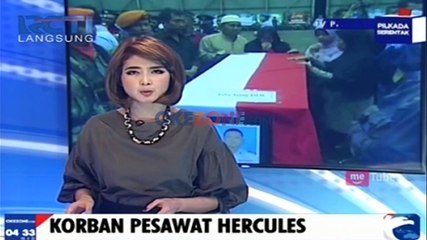 Download Video: 13 Korban Jatuh Pesawat Hercules di Wamena Diserahkan Keluarga