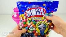 Gumball Machine Unboxing with Dubble Bubble Gum Balls ガムボールマシーン