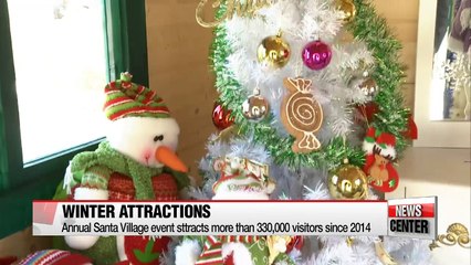 Koreans try out unique winter attractions