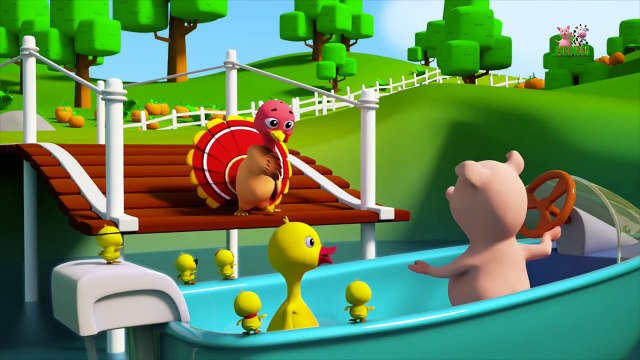 Five Little Monkeys | Nursery Rhymes Farmees | Childrens Songs | 3d rhymes | kids songs