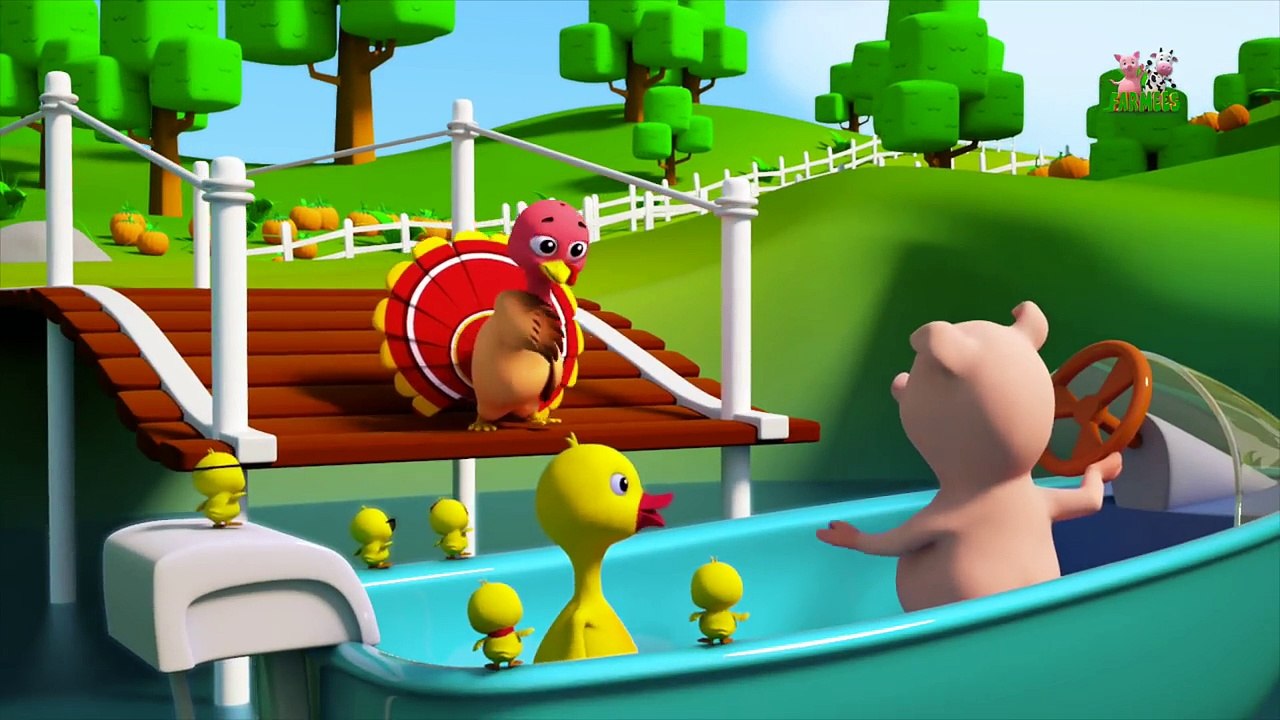 Five Little Monkeys | Nursery Rhymes Farmees | Childrens Songs | 3d rhymes | kids songs