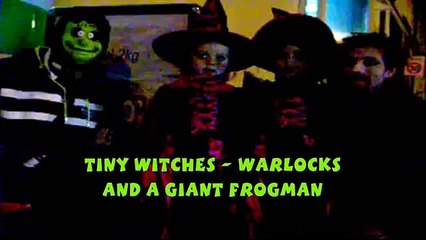 SCORPION KING - WITCHES AND WARLOCKS CAUGHT ON FILM (MY MOVIE CLIP) - una niña bruja y su perro