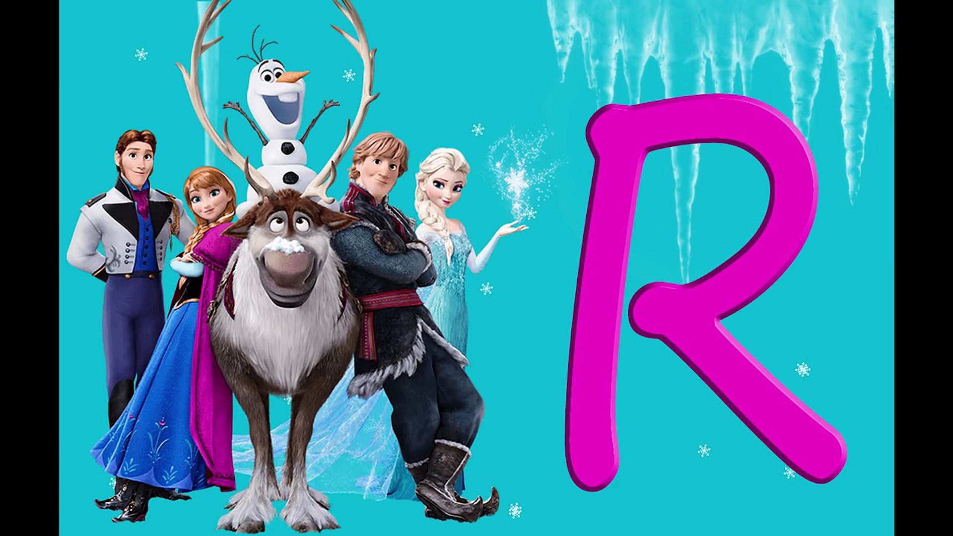 frozen cancion abecedario abc en espanol para ninos abcd canciones infantiles dailymotion