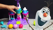 Coloring & Counting Activities for Children Modelling Clay Ice Cream Surprise Toy Frozen Olaf