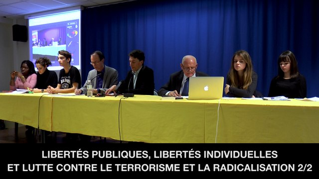 II. Libertés publiques, libertés individuelles et lutte contre le terrorisme et la radicalisation, Marc TRÉVIDIC