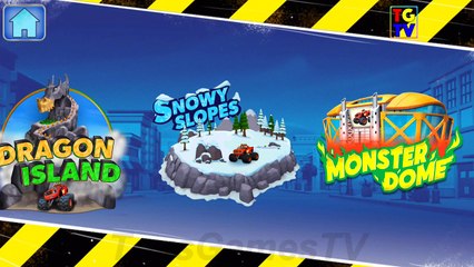 Blaze and the Monster Machines - Darrington Dragon Island