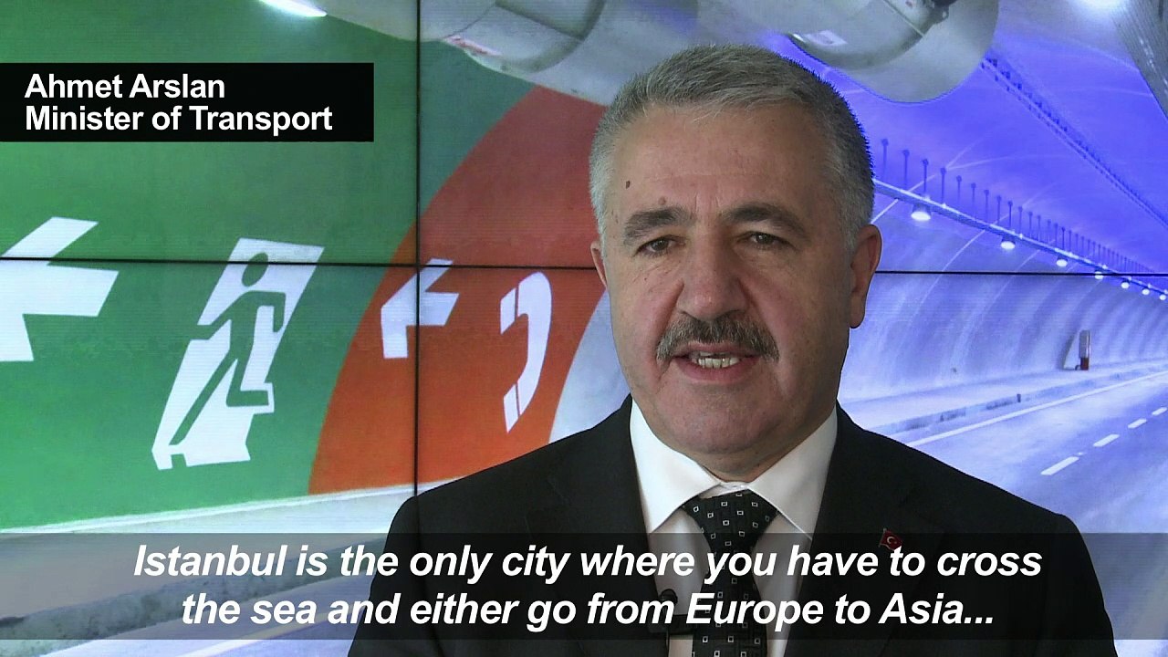 Turkey to open first road tunnel under Bosphorus Strait