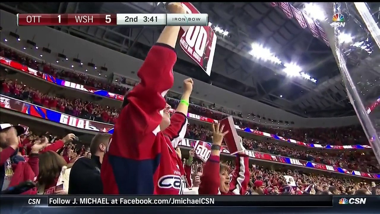 Ovechkin scores 500th NHL goal - Александр Овечкин 500-й гол в НХЛ