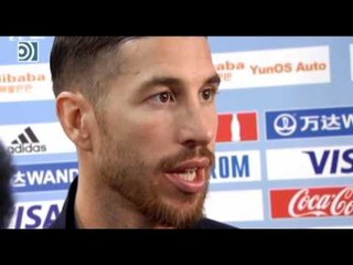 Sergio Ramos, a James: "No era el día para decir eso"