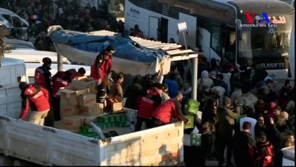 Halep’te Tahliyeler Yeniden Başladı