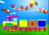 Couting Train - Learning to count is fun, help the toys take a ride on the counting train