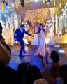 Farhan Saeed and his sister dancing on Balay Balay at the #UrwaFarhan wedding reception in Lahore