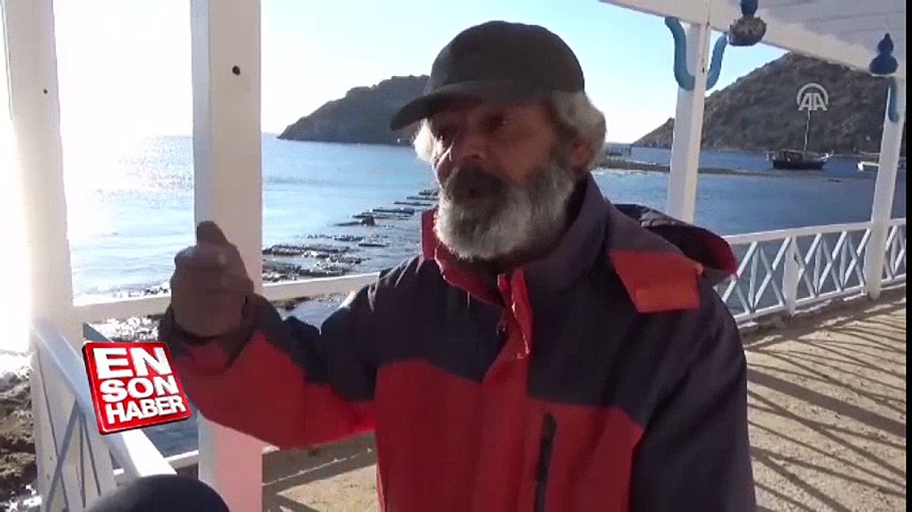 Deniz çekildi tarihi surlar ortaya çıktı | En Son Haber