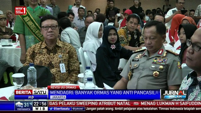 Kemendagri Akan Tindak Ormas Anti Pancasila