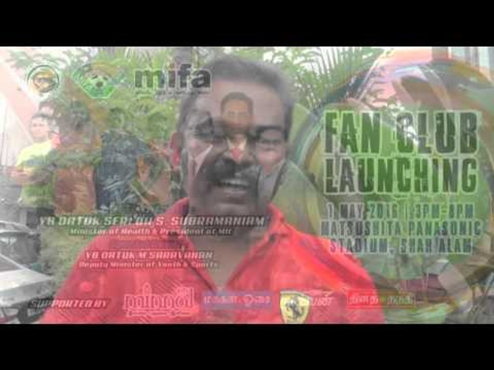 Sathasivam Kalimuthu  #Shoutout - MIFA Fan Club Launching 2016