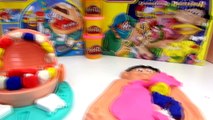 Play Doh Dr. Wackelzahn und Play Doh Doktor Bibber - Doktor spielen mit Knete Bunte Knete deutsch