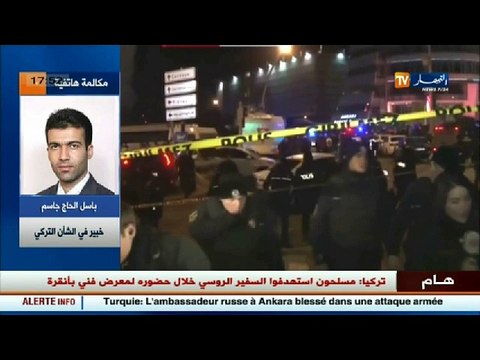 خبير في الشأن التركي: إطلاق النار على السفير الروسي سيأزم العلاقات الروسية التركية