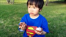 Kinder SURPRISE Egg Unboxing Spiderman Surprise Toys Cute Boy Opening Surprise Egg Chocolate