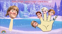 Frozen Lollipop Finger Family Songs - Daddy Finger Family Nursery Rhymes Lyrics For Children