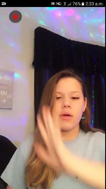 cute girl talking with friends