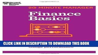[PDF] Finance Basics (HBR 20-Minute Manager Series) Popular Online