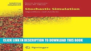 [PDF] Stochastic Simulation: Algorithms and Analysis (Stochastic Modelling and Applied