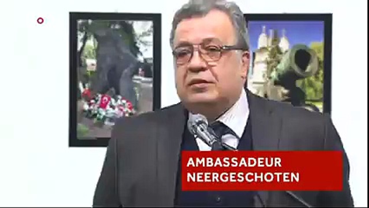 Rusyanın Ankara Büyükelçisine yapılan saldırı anı!
