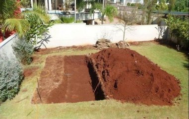 Napravio prekrasan bazen u svom dvoristu